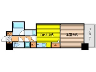 クリーデンス福島の物件間取画像